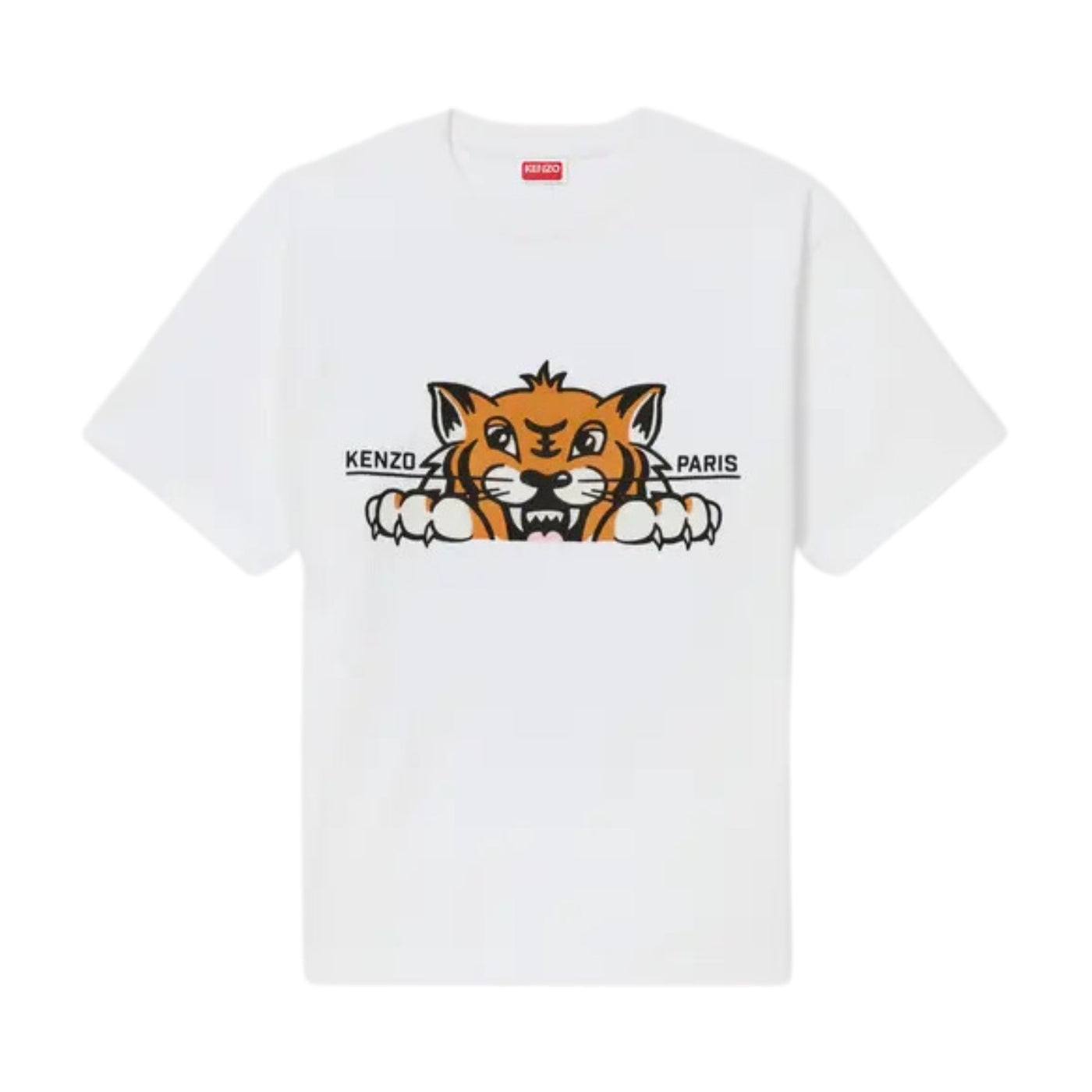 Kenzo T-Shirt Tiger White