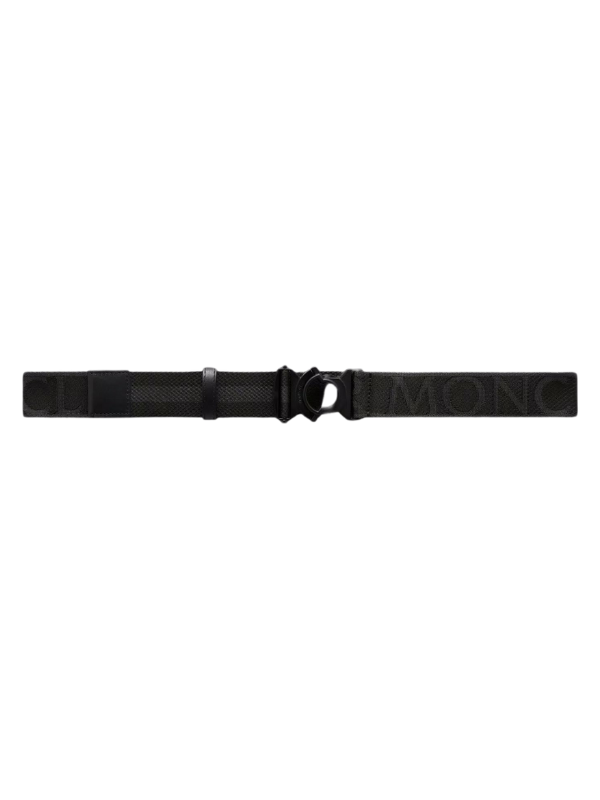 Moncler Belt Logo Black