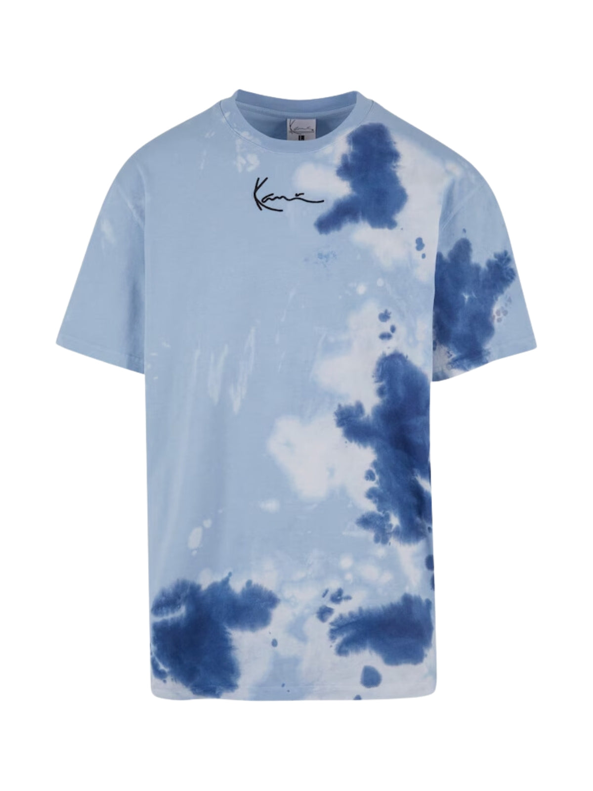 Karl Kani T-Shirt Tie-Dye Light Blue-Navy
