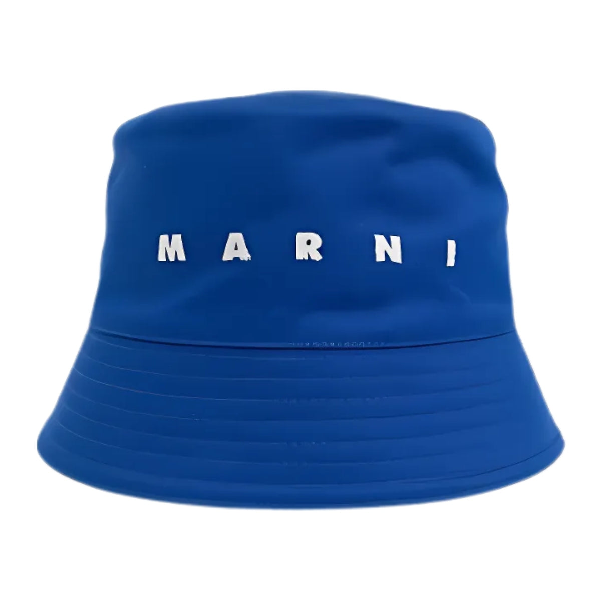 Marni Bucket Hat Logo Blue