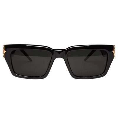 Casablanca Sunglasss Gold Embelm Black
