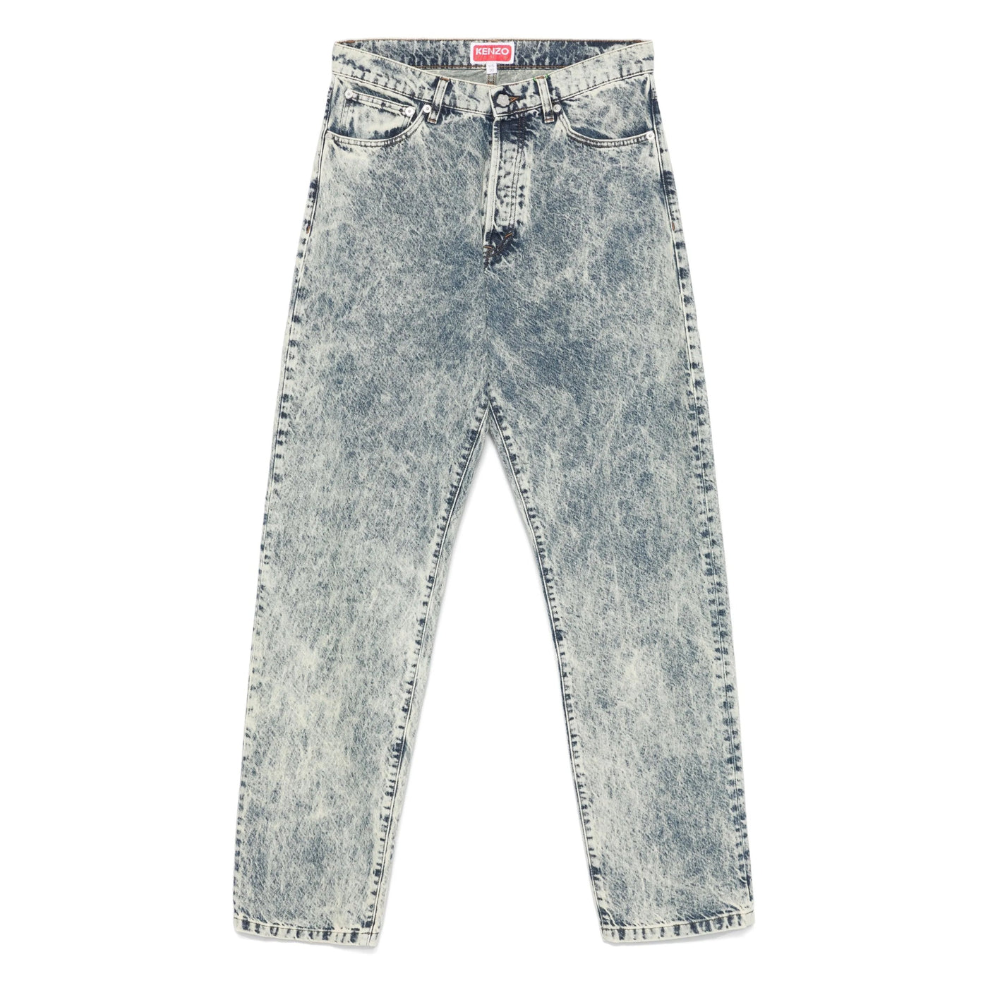 Kenzo Jeans Faded Wash Blue