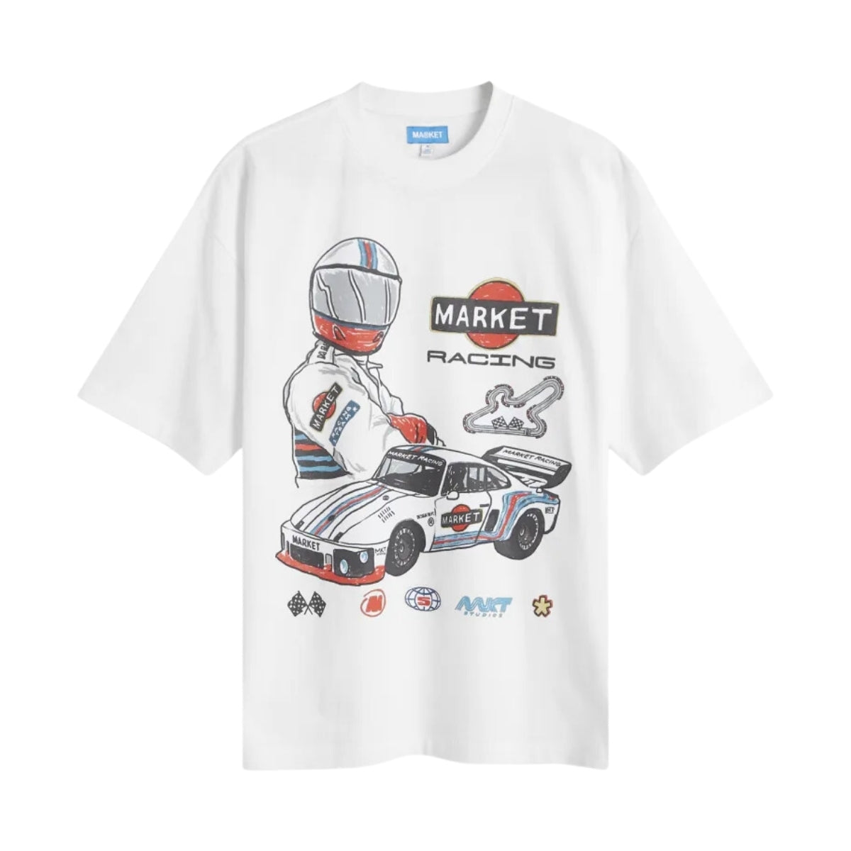Market T-Shirt Qualifier White