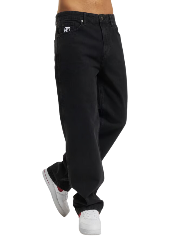 Karl Kani Jeans Tapered 5 Pocket Denim Black