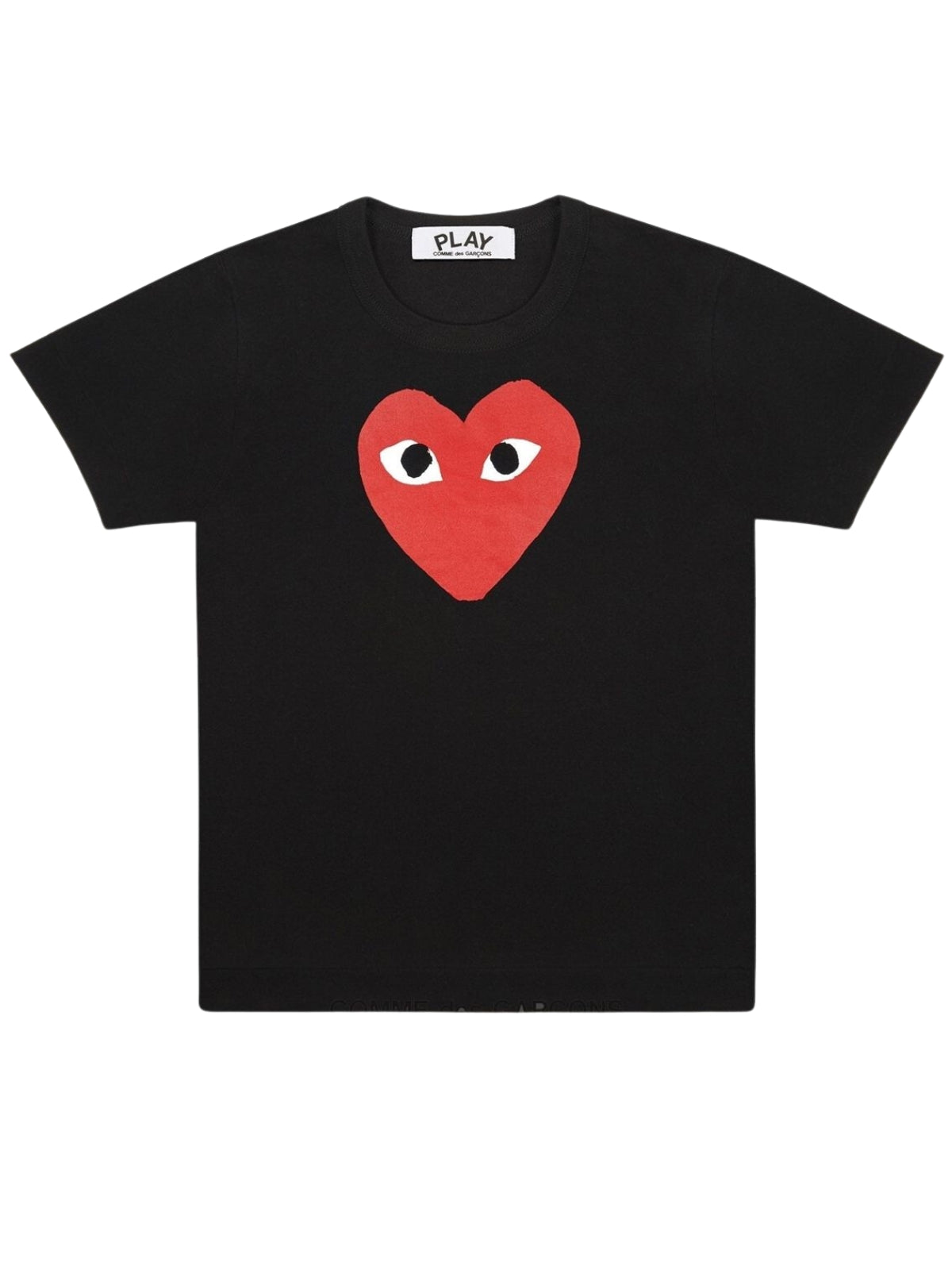 Comme Des Garcons T-Shirt Heart Black