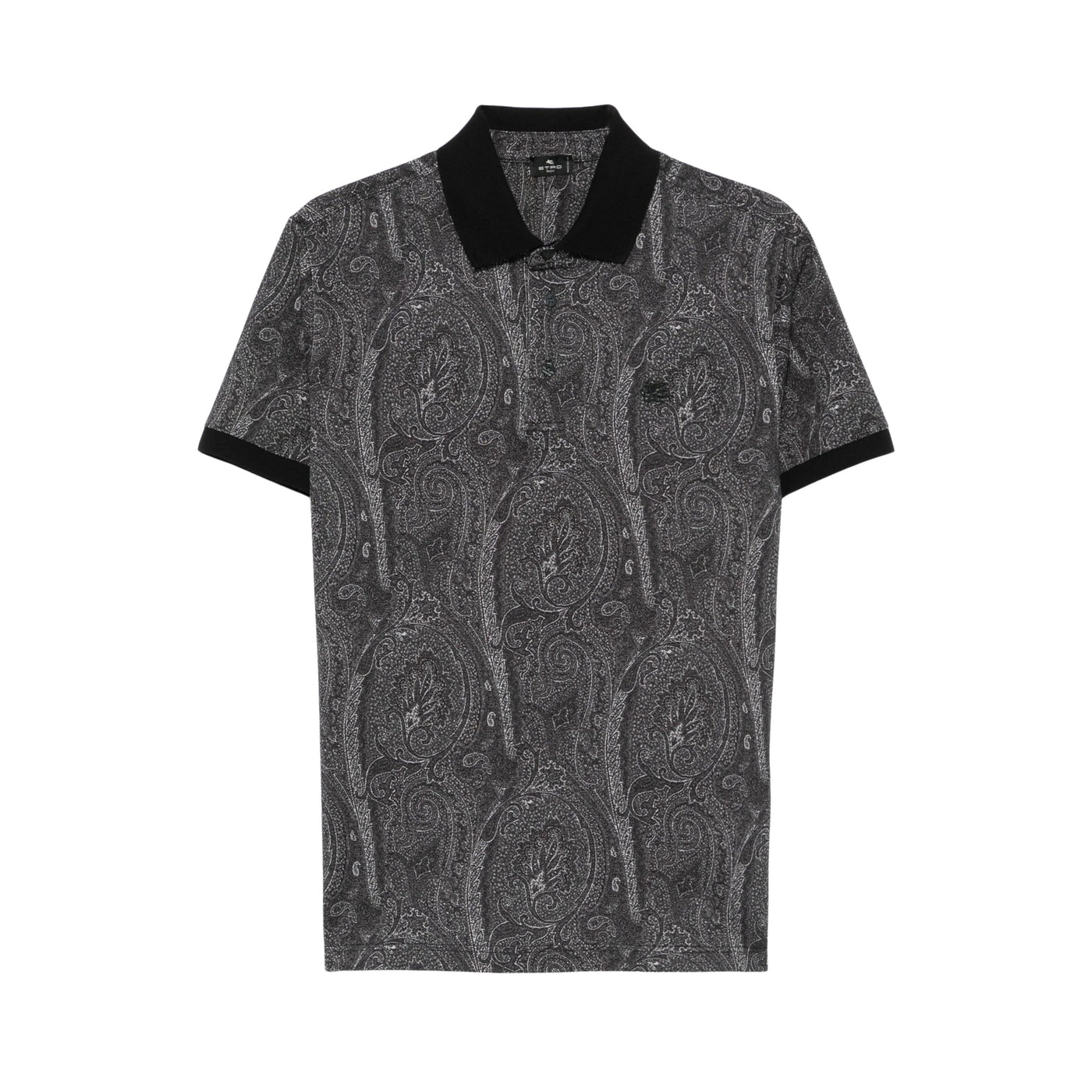 Etro Golfer Roma Allover Print Black