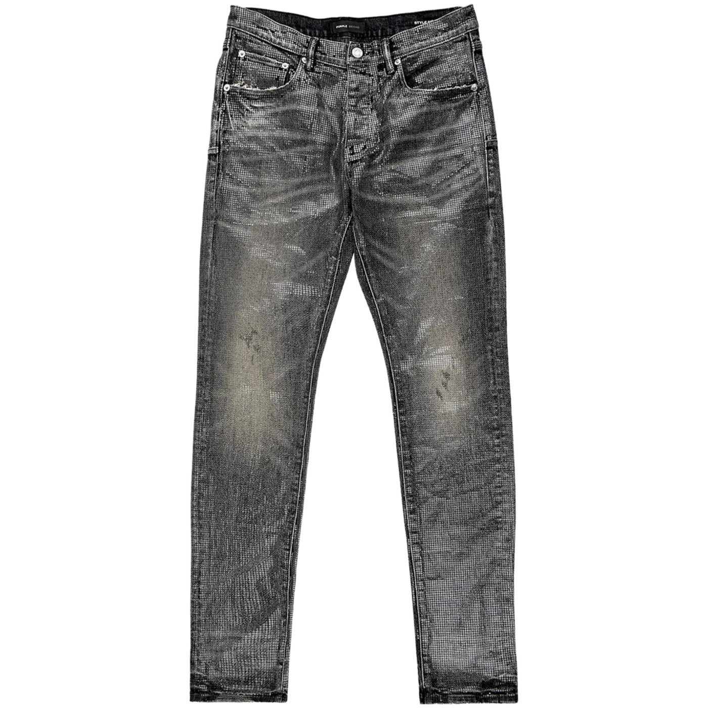 Purple Jeans Wash Black