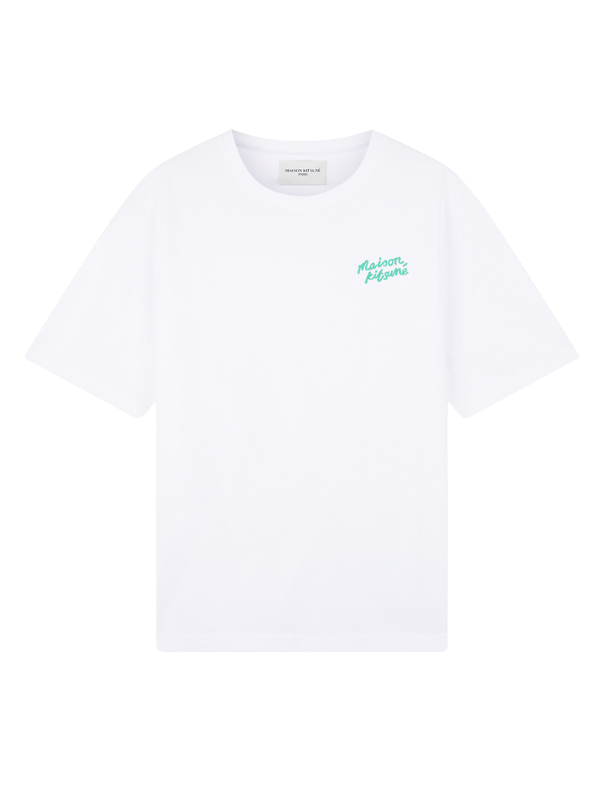 Maison Kitsune T-Shirt Mk Hand White