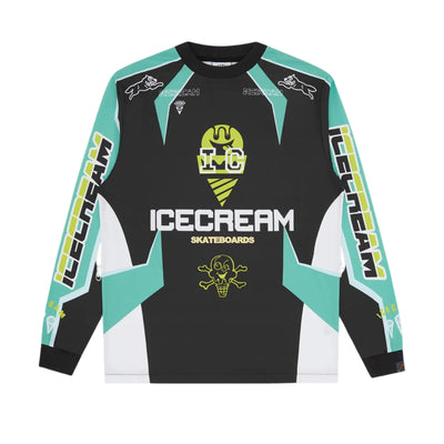 Ice-Cream Sweater Motorcycle Black-Green