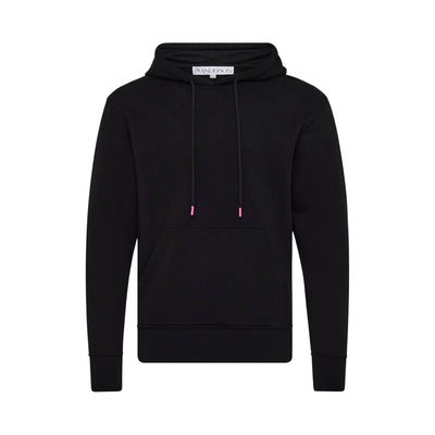 Jw Anderson Hoodie Lace Back Panel Black