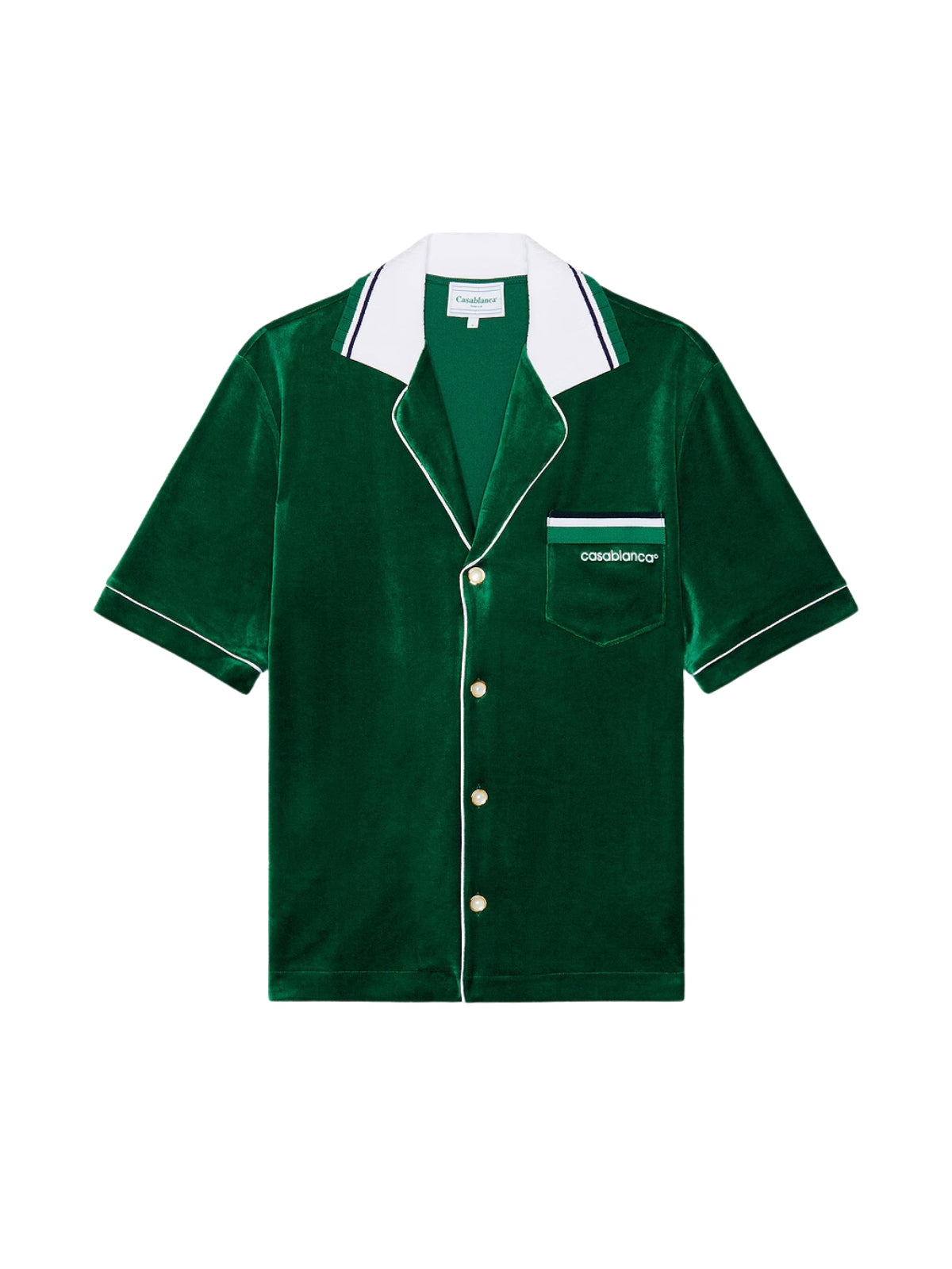 Casablanca Shirt Logo Green