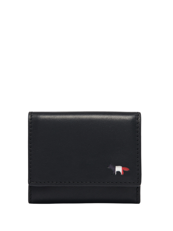 Maison Kitsune Wallet Fox Black