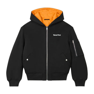 Kenzo Jacket Bomber Logo Black