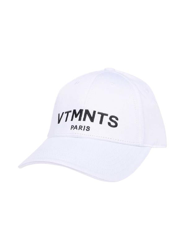 Vtmnts Cap Vtmnts Paris Logo Black-White
