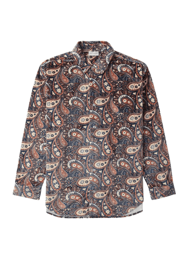 Drole De Monsieur Shirt Paisley Print Multi Colour