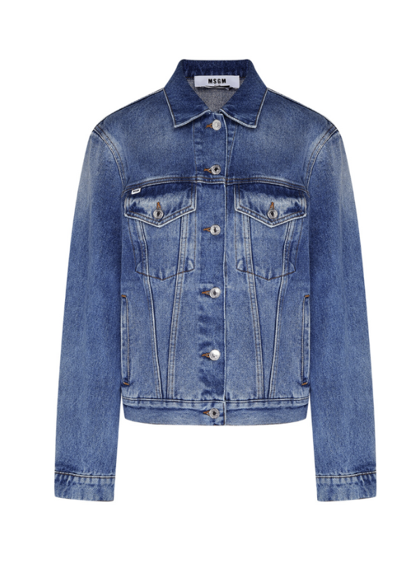 Msgm  Jacket  Denim Blue