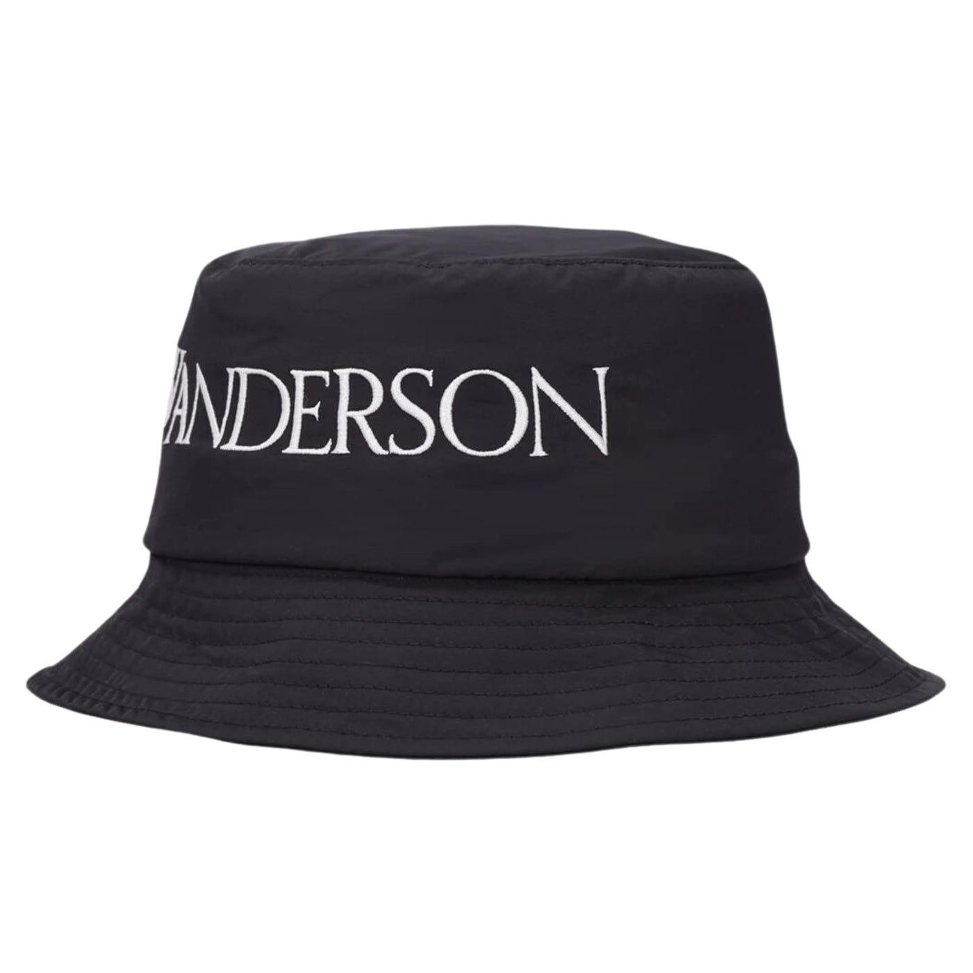 Jw Anderson Bucket Hat Logo Black