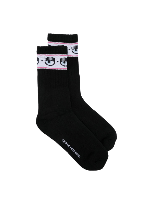 Chiara Ferragni Socks Calzini Black