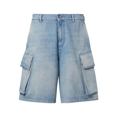 Jw Anderson Shorts Cargo Light Blue
