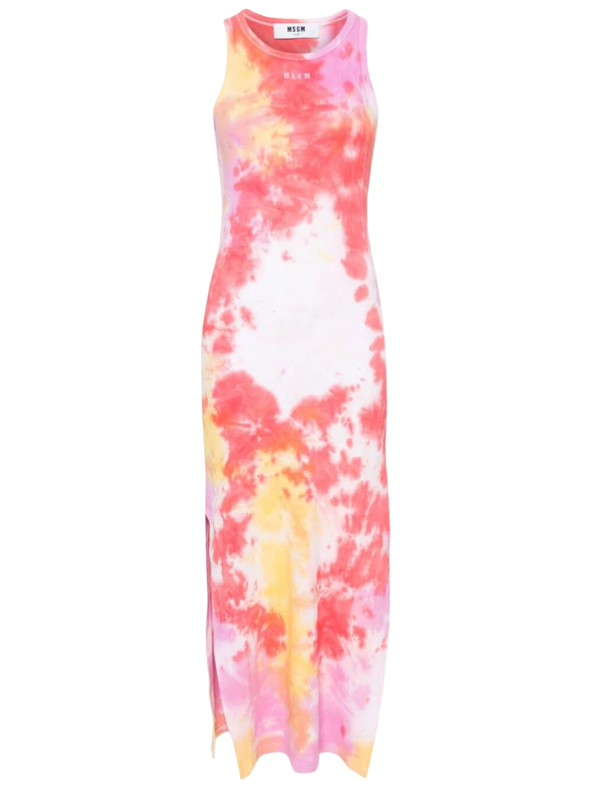 Msgm Dress Tie Dye Multi
