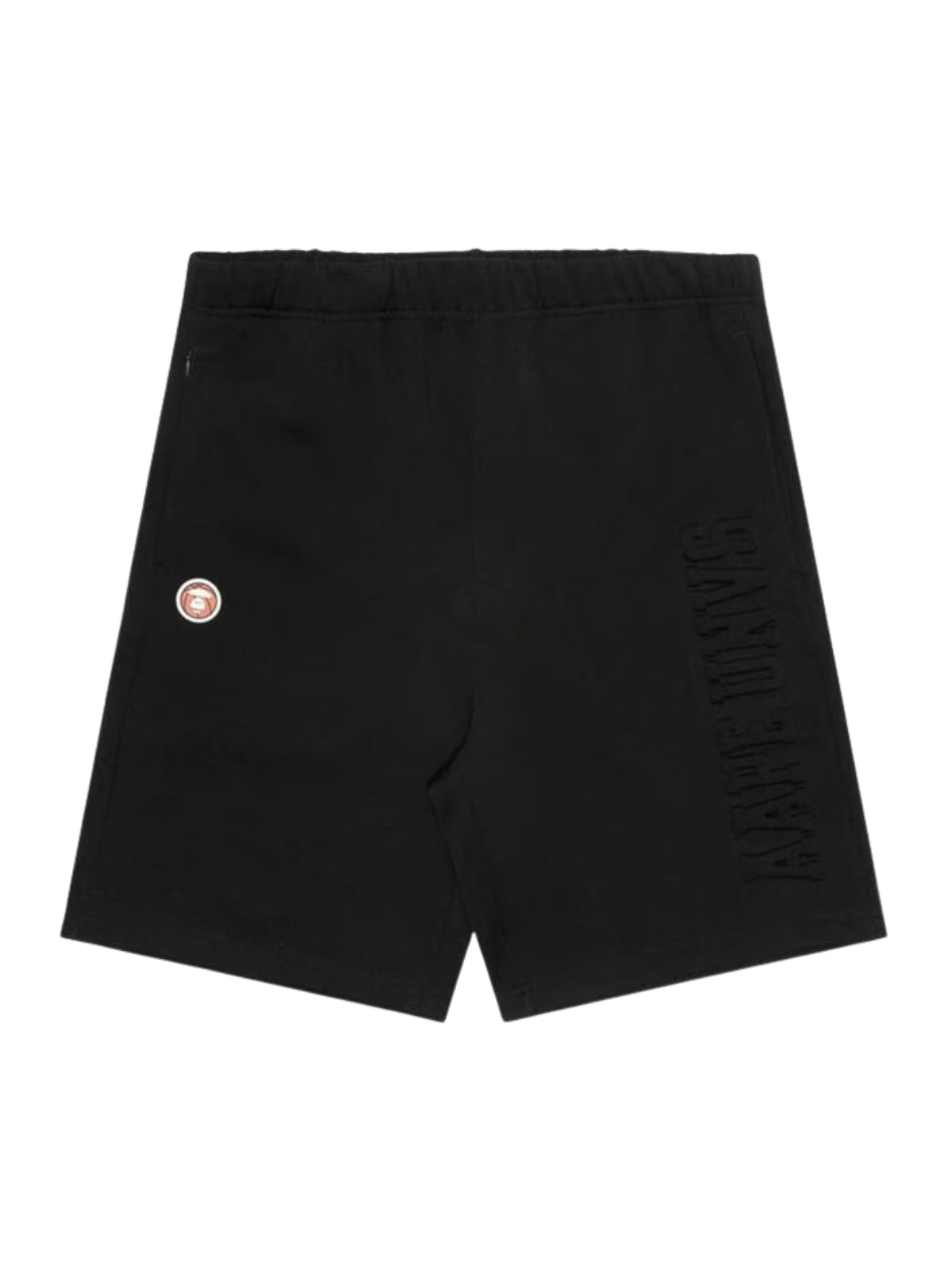 Aape Shorts Embroidered Logo Black
