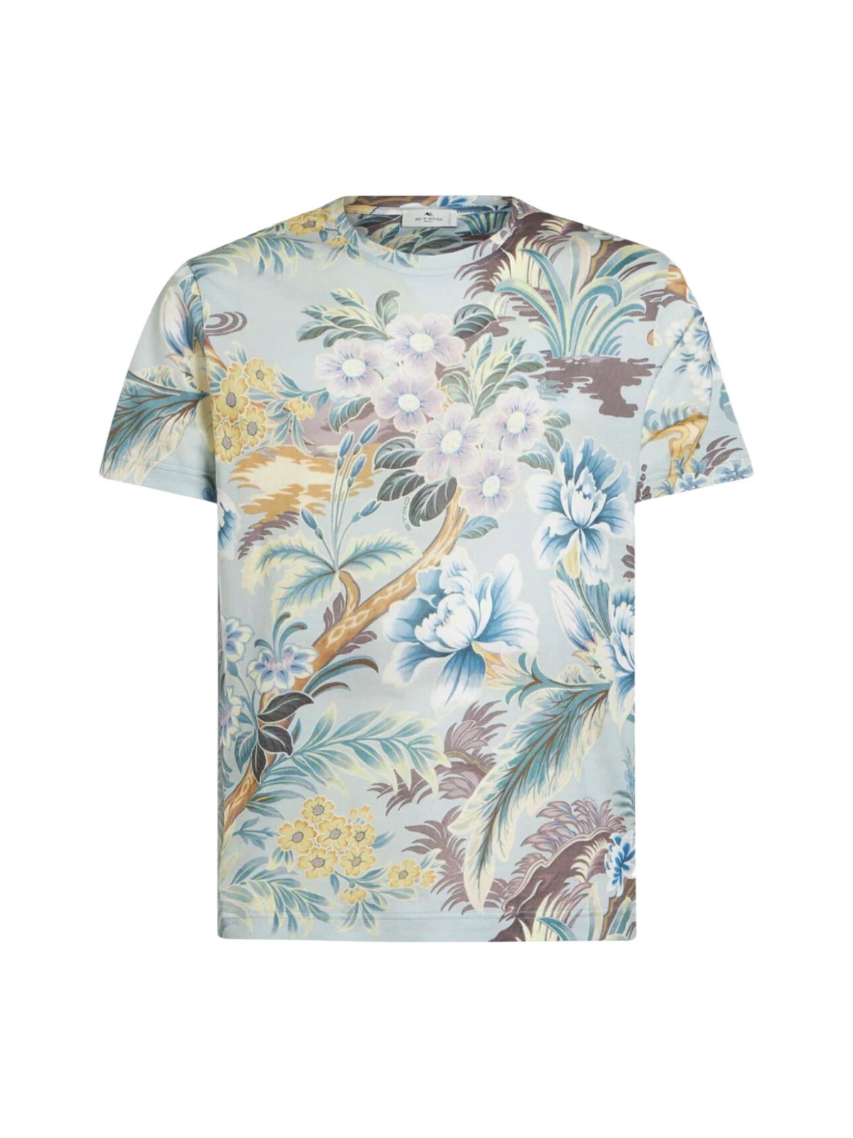 Etro T-Shirt Allover Print Multi Colour