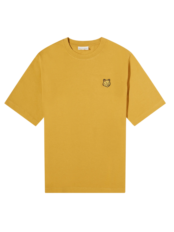 Maison Kitsune T-Shirt Bold Fox Head Patch Trench