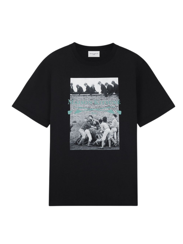 Maison Kitsune T-Shirt Photograph Comfort Black