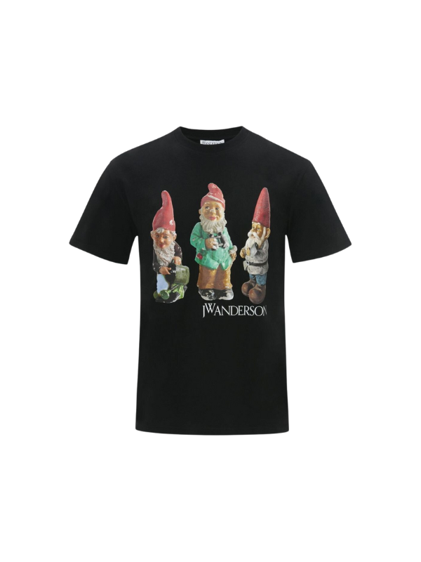 Jw Anderson T-Shirt Gnome Trio Black