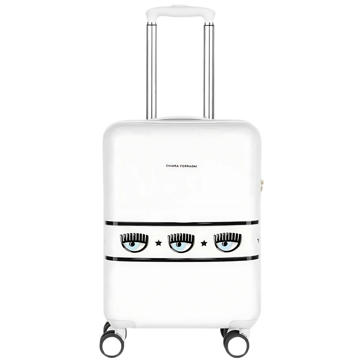 Chiara Ferragni Bag Trolley Sketch White