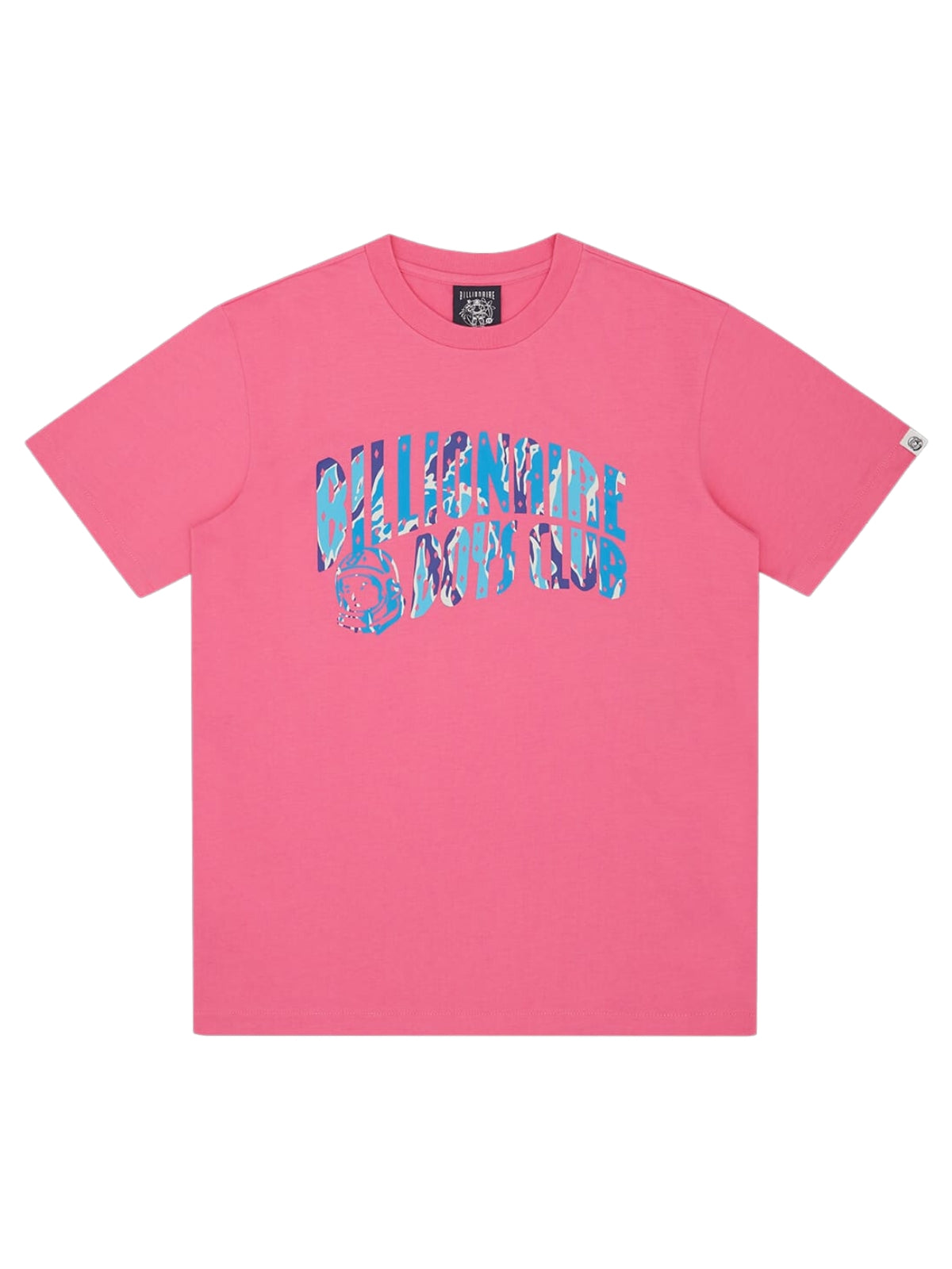 Billionaire Boys Club T-Shirt Camo Arch Logo Pink
