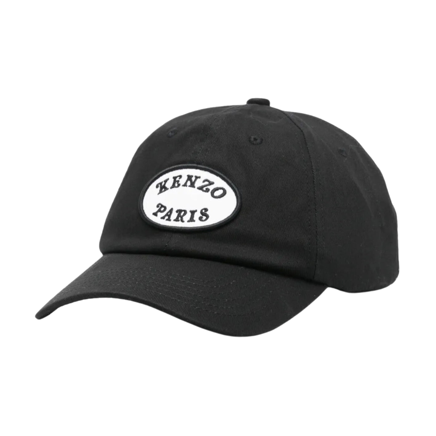 Kenzo Cap Oval Logo Black