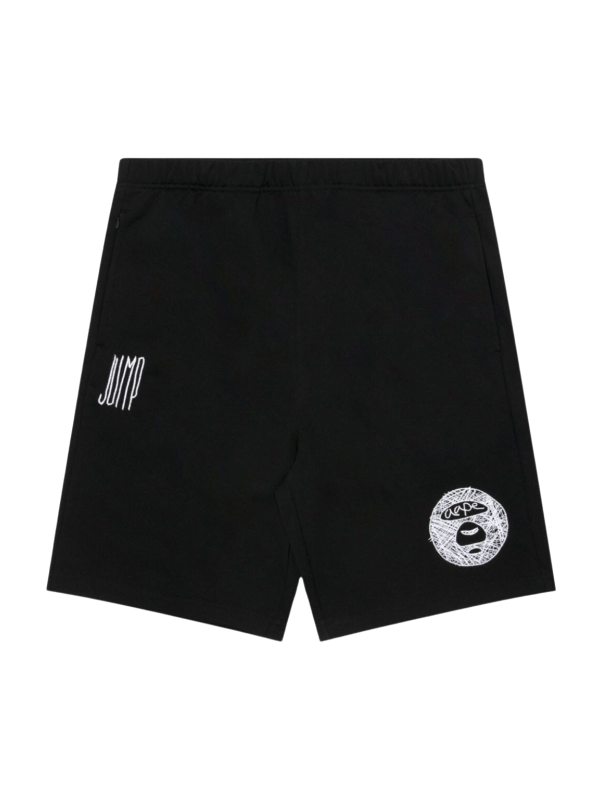 Aape Shorts Jump Logo Black