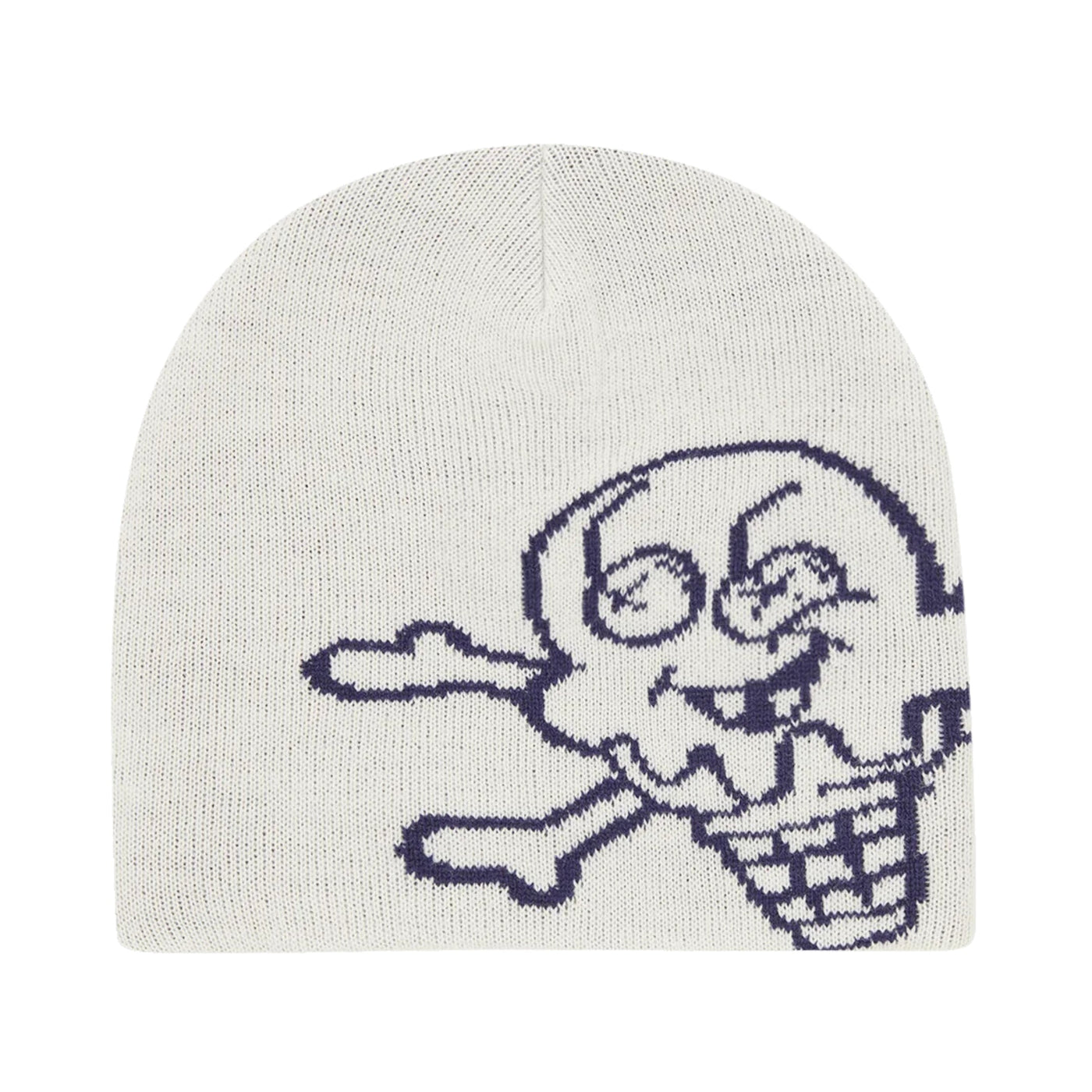 Ice-Cream Beanie Cones & Bones White
