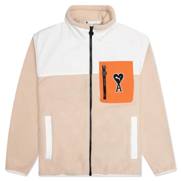 Puma Jacket X Ami Sherpa Light Sand