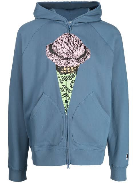 Icecream  Jacket Cone Zip Blue