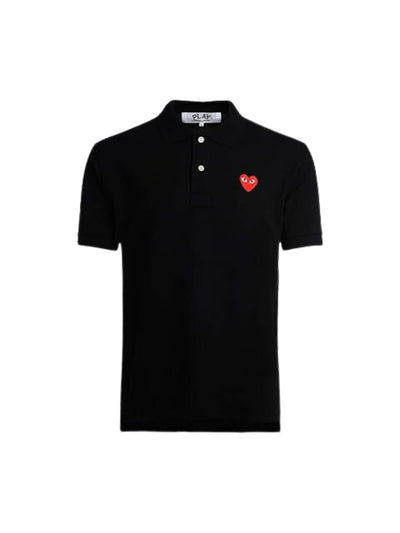 Comme Des Garcons Golfer Heart Black