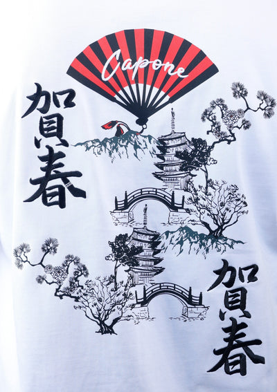 Capone T-Shirt Japan Fan White