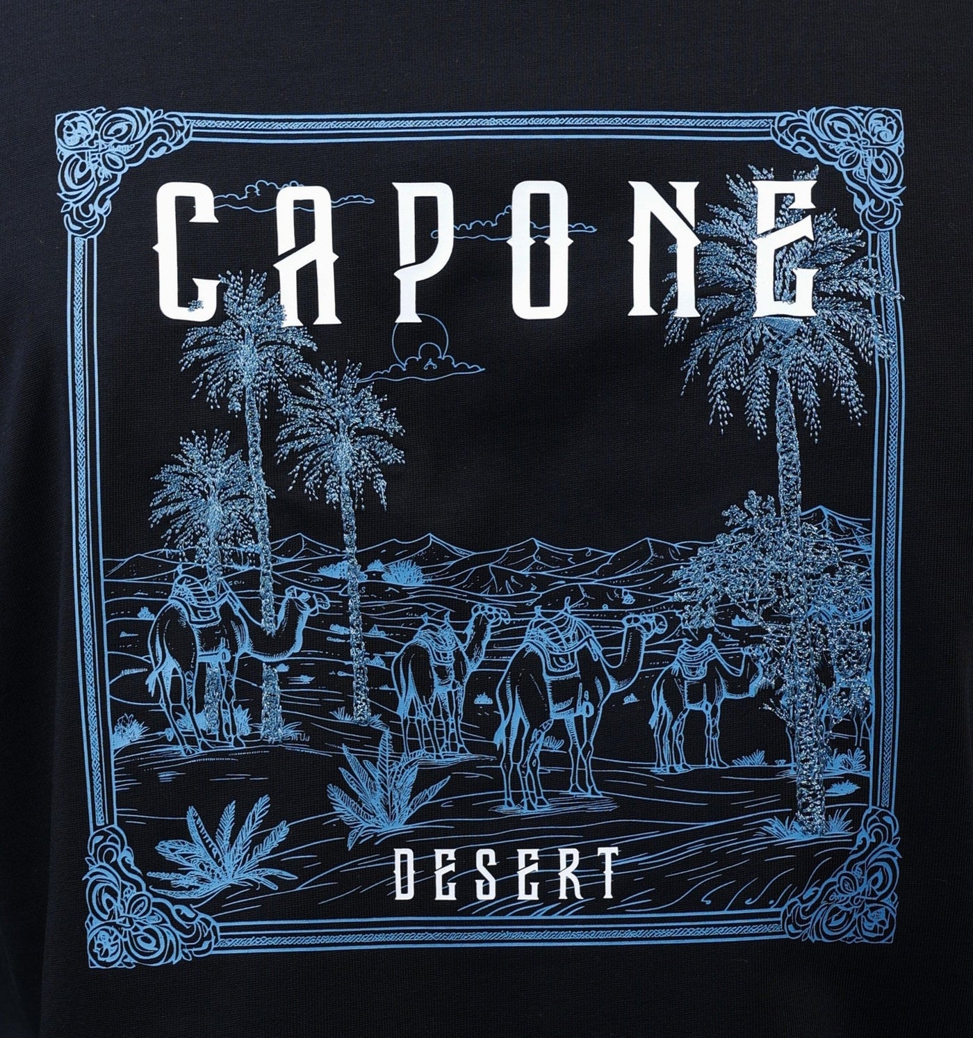 Capone T-Shirt City Portrait Black