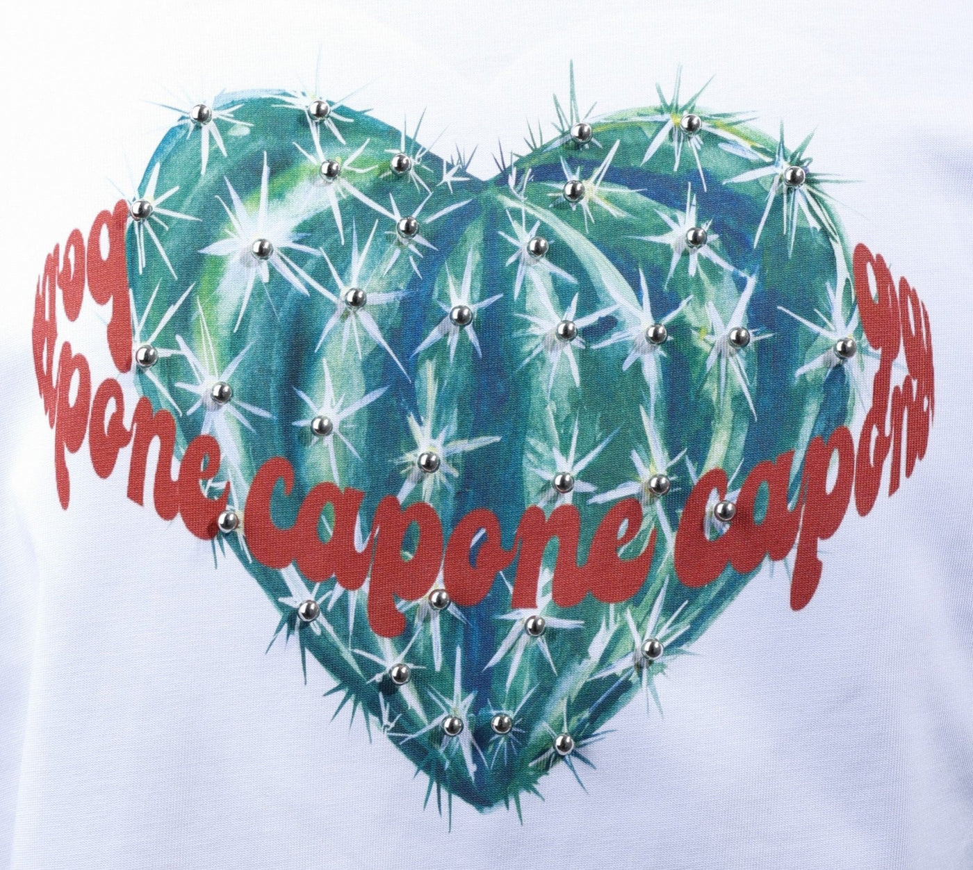 Capone T-Shirt Cactus White