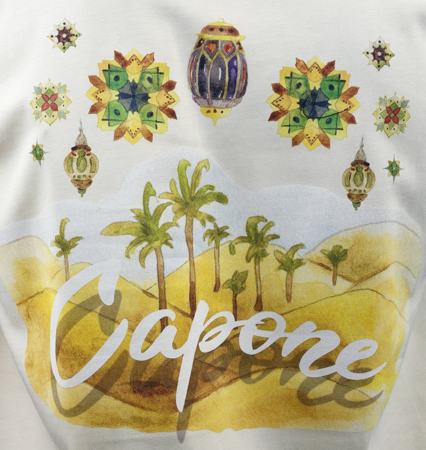 Capone T-Shirt Desert Palm Beige