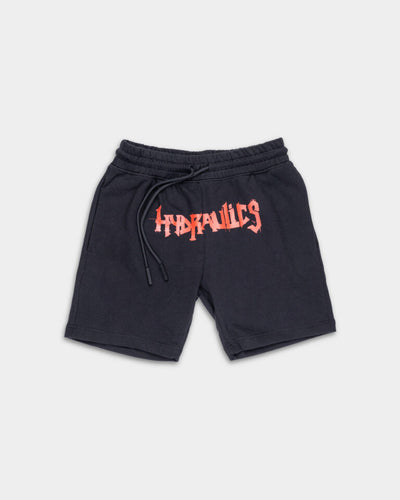 Hydraulics Men’s Red Gothic Logo Shorts
