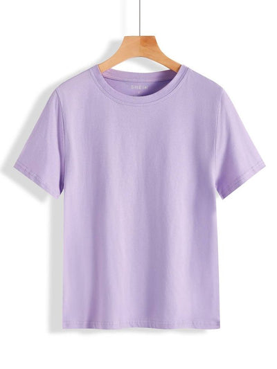 Boys Next Lilac Purple Plain T-Shirt